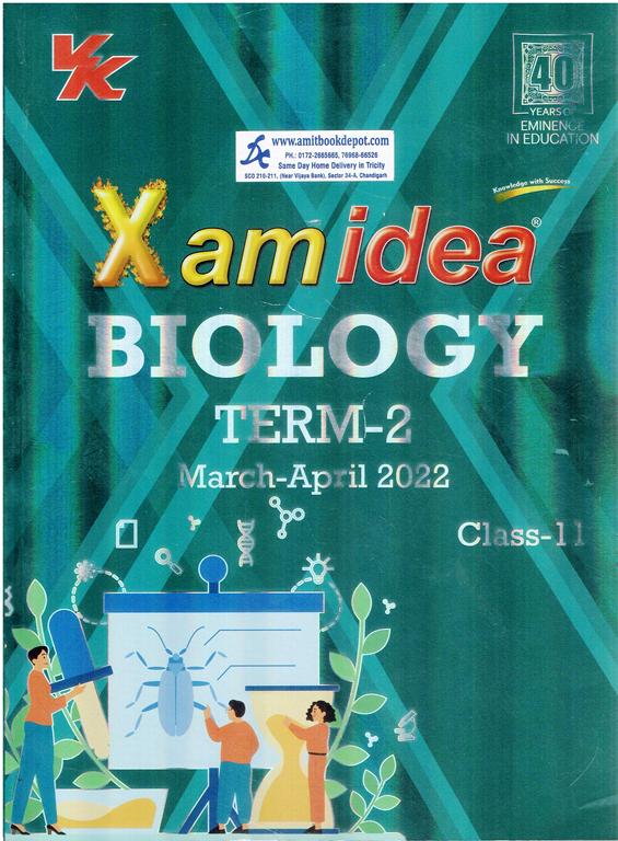 Xam Idea Biology Term 2 Sample Papers for Class 11th