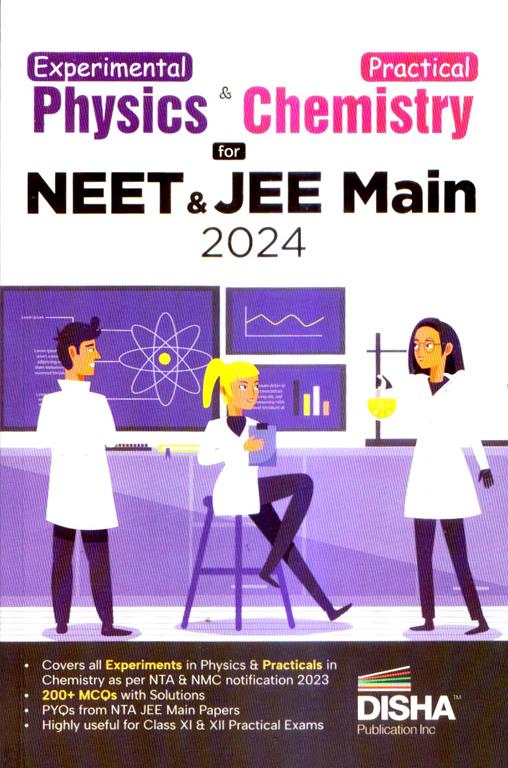 Disha Experimental practical physics and chemistry for neet and jee main 2024