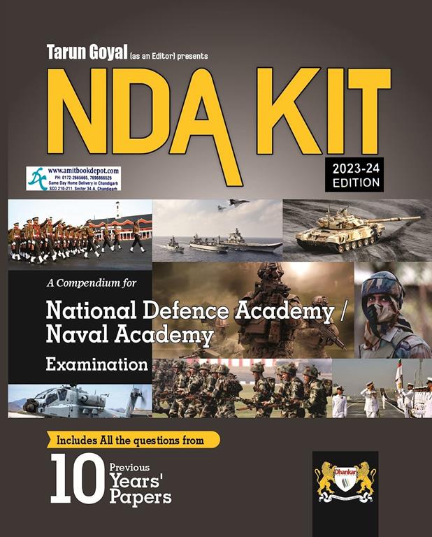 NDA KIT A Compendium for National Defence Academy Naval Academy (NEW) 2023-2024