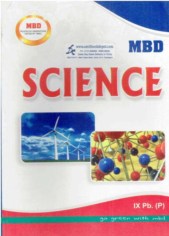 MBD Science for Class 9th PSEB (Punjabi Medium)