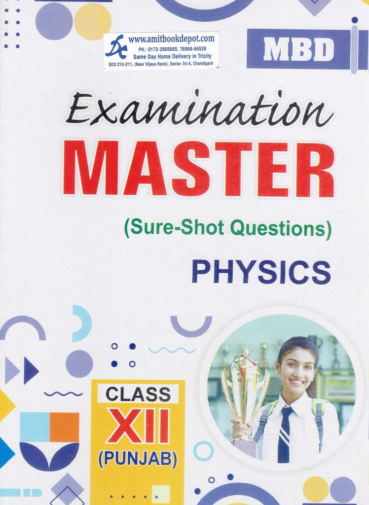 MBD Examination Master Sure  Short Questions Physics Class 12th (Punjab Board) (New)