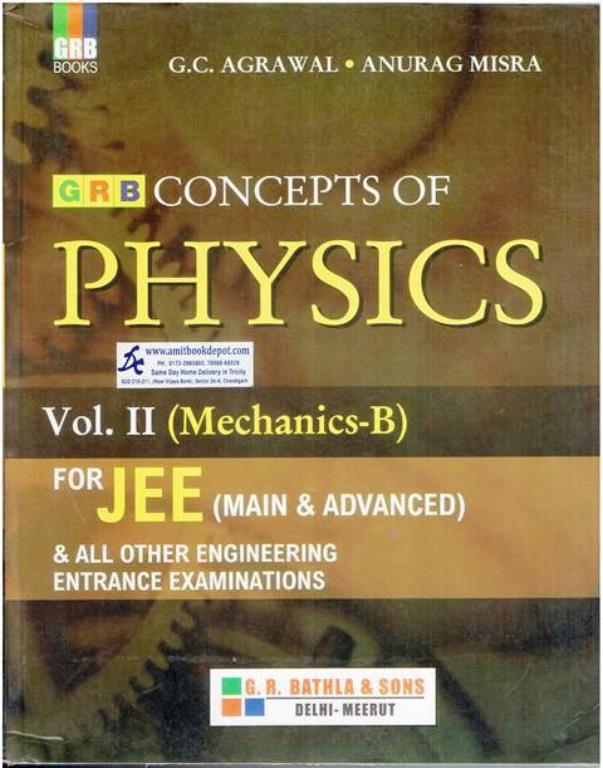 GRB Concepts of Physics Vol 2 Mechanics Part B for JEE Main and Advanced