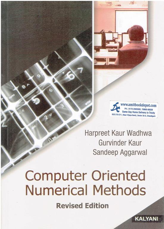 Computer Oriented Numerical Methods for BCA 3rd Semester PU Chandigarh