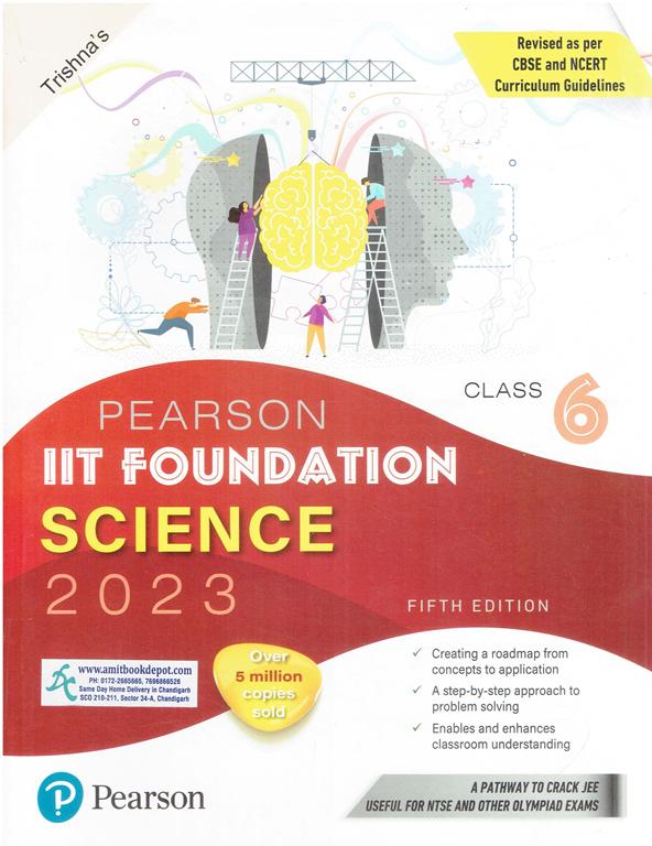 Pearson IIT Foundation Series Science for Class 6th