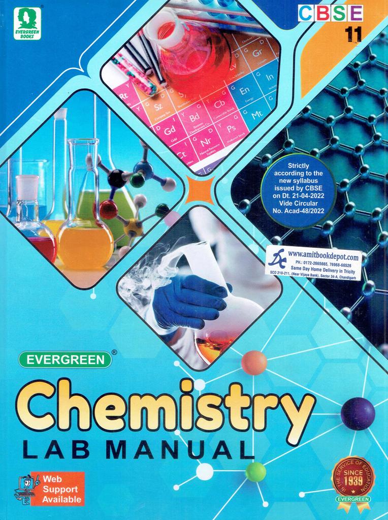 Evergreen Chemistry Lab Manual  Class 11th