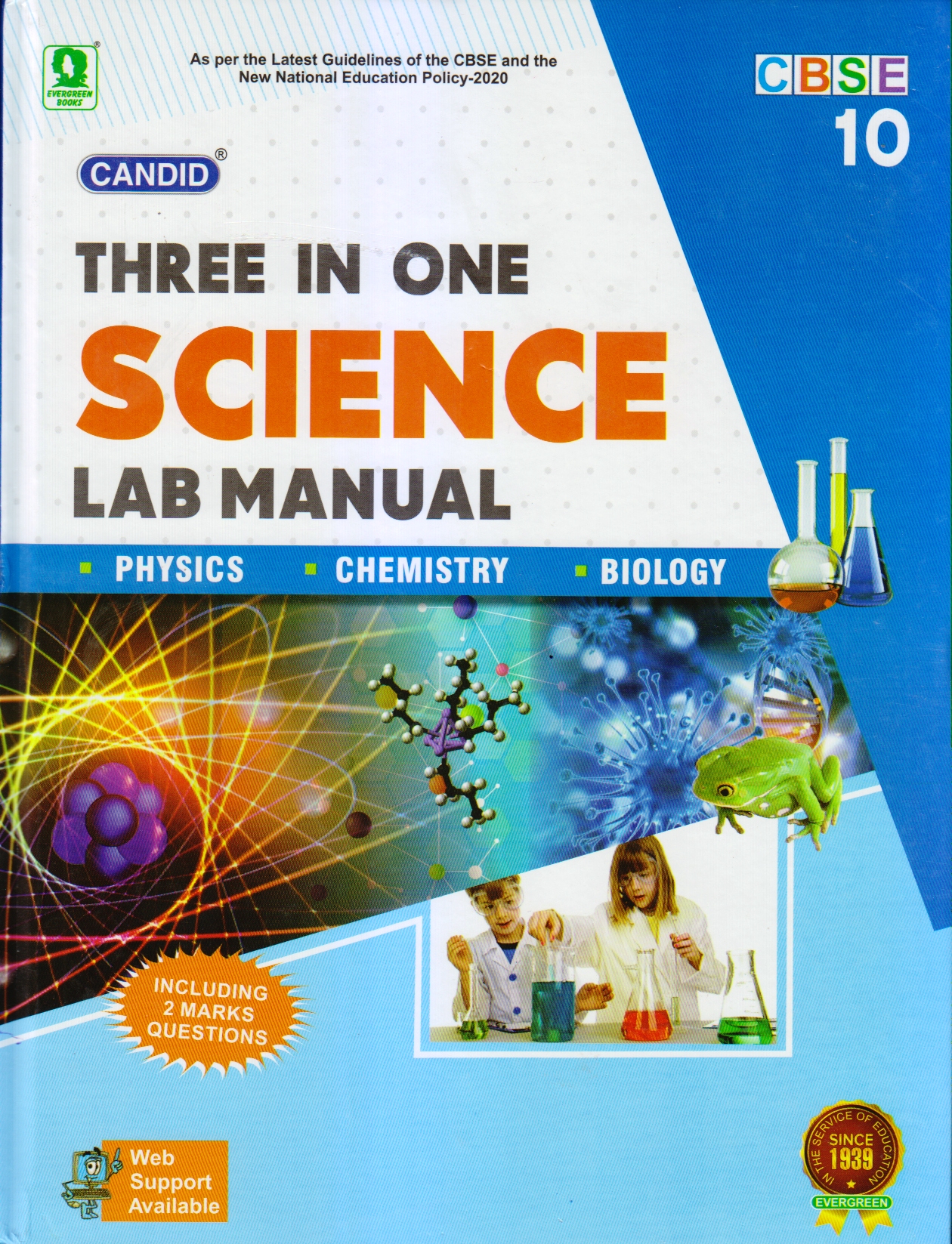 Three in One Science Lab Manual for Class 10th