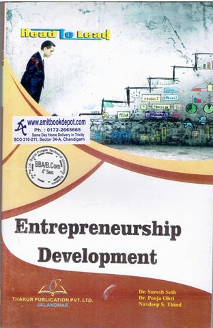 Entrepreneurship Development BBA and BCom 4th Sem PTU