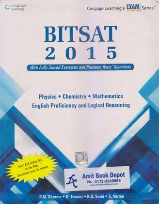 BITSAT 2015 With Fully Solved Exercises and Previous Years Questions