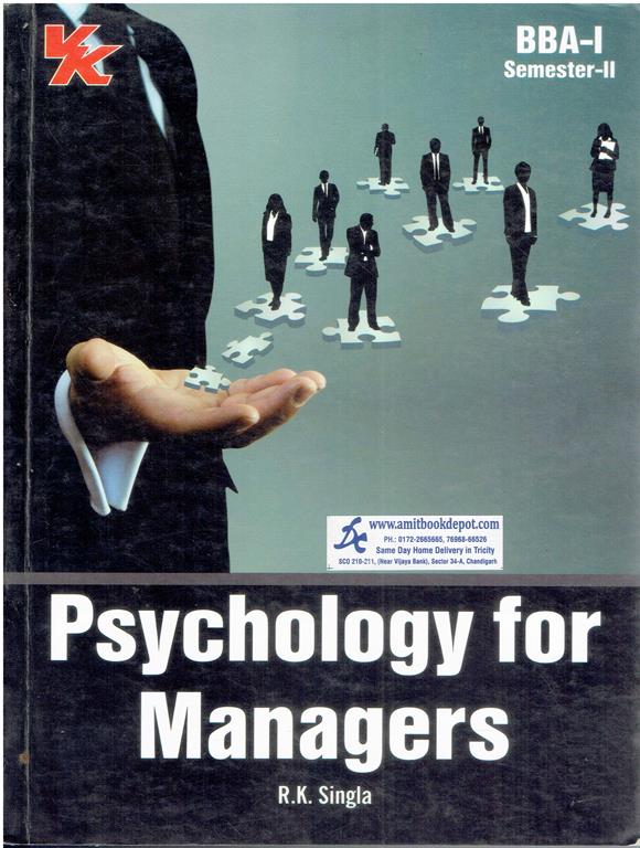 Psychology for Managers BBA 1st Semester PU Chandigarh