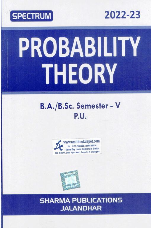 Spectrum Probability Theory BA and BSc 5th Semester PU Chandigarh