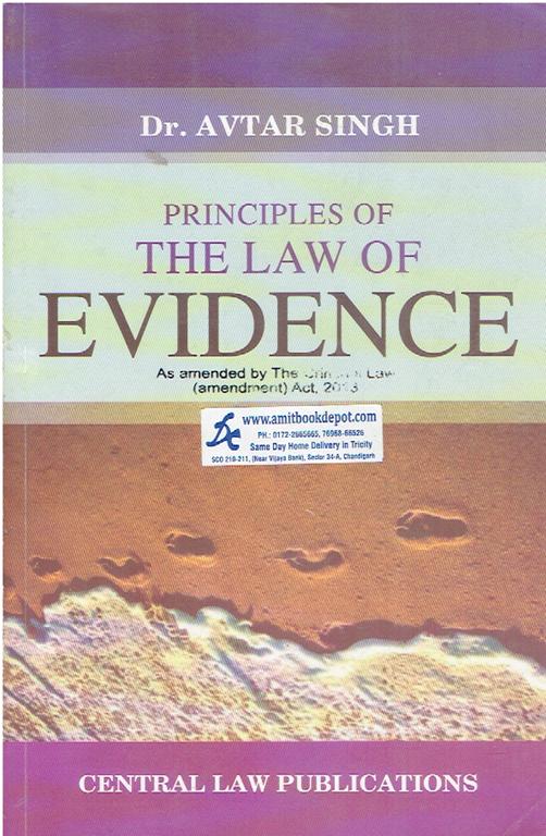 Principles of The Law of Evidence