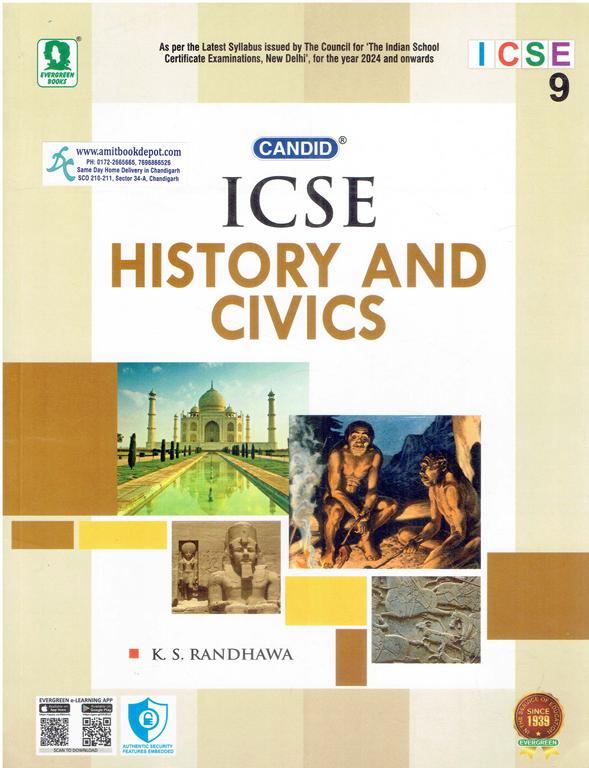 Evergreen ICSE History and Civics For Class 9th