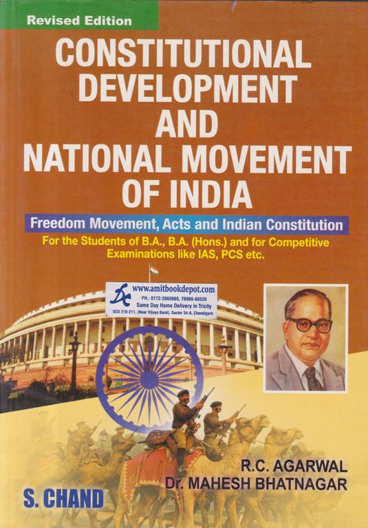 Constitutional Development and National Movement of India for BA and Competitive Exams