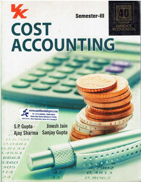 Cost Accounting Bcom 3rd Semester PU Chandigarh