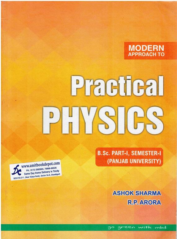 Modern Practical Physics BSc 1st Semester PU Chandigarh