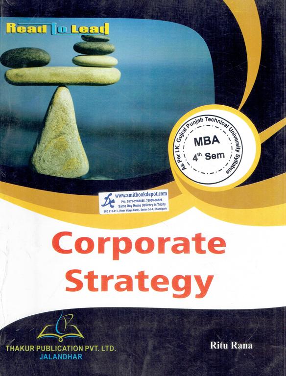 Corporate Strategry MBA 4th Sem PTU