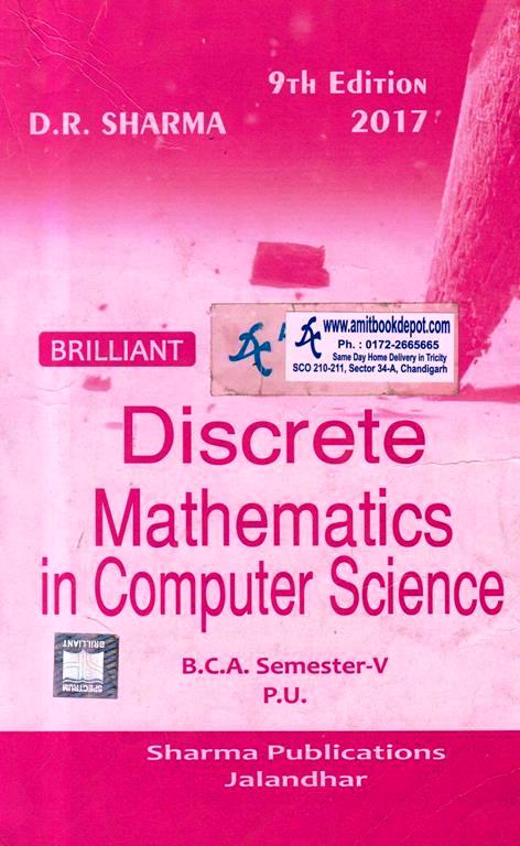 Brilliant Discrete Mathematics in Computer Sciecne BCA 5th Semester PU Chandigarh