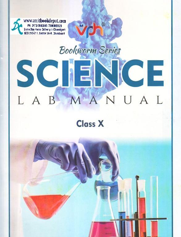 Vohra Bookworm Series Science Lab Manual for class 10th