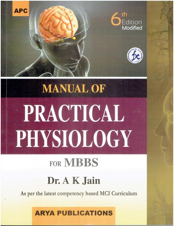 APC Manual of Practical Physiology for MBBS 6th Edition