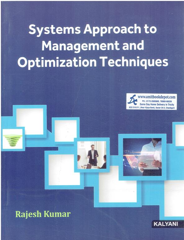 Kalyani Systems Approach to Management and Optimization Techniques for MSc IT PU