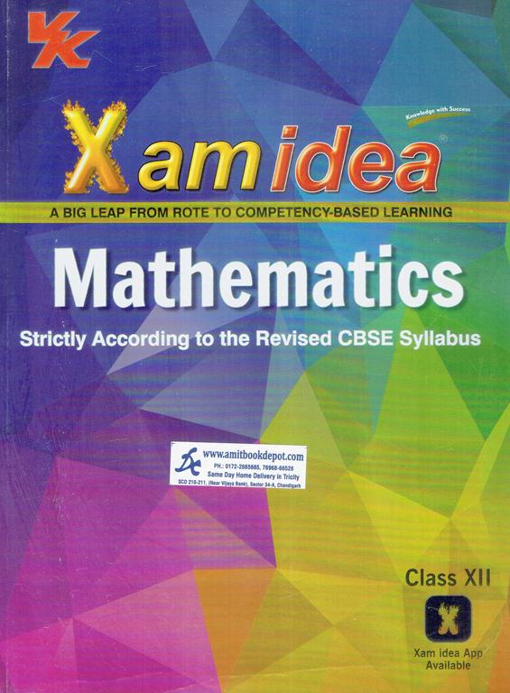 Xam Idea Mathematics for Class 12th