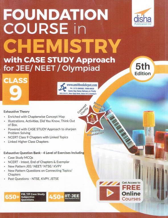 Disha Foundation Course in Chemistry for JEE I NEET I Olympiad Class 9th