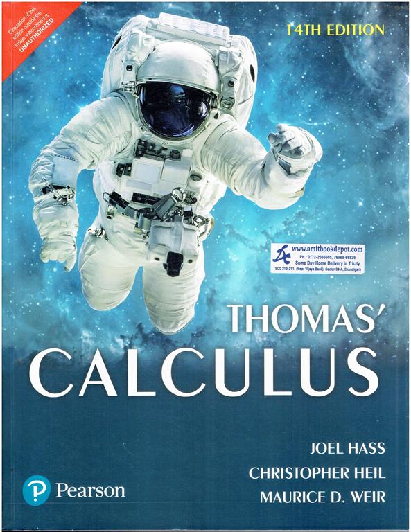 Pearson Thomas Calculus