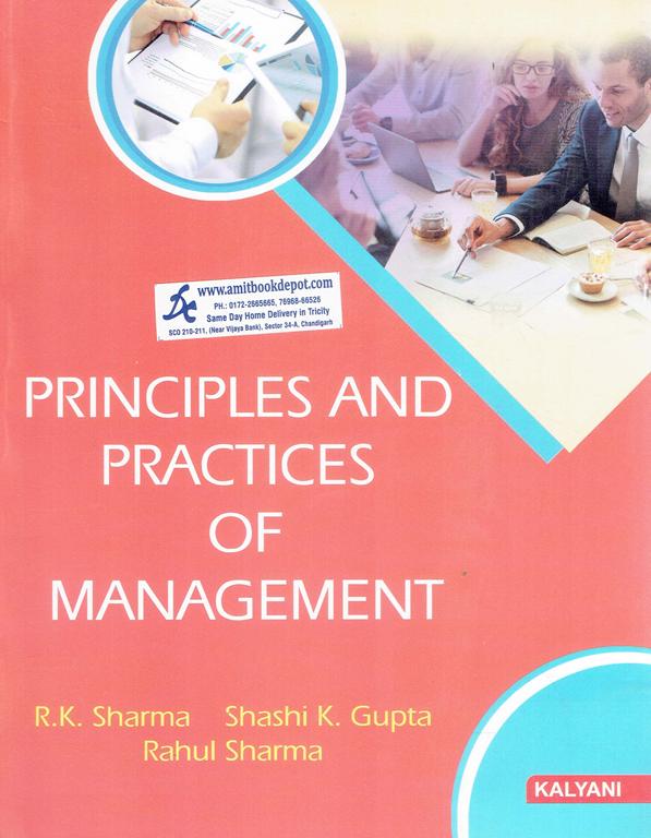 Principles and Practices of Management BCom 1st Semester PU Chandigarh