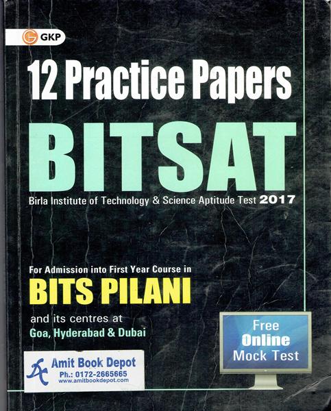 12 Practice Papers Bitsat (OLD)