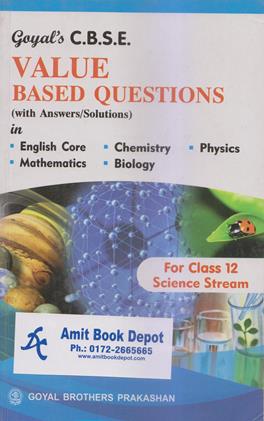 Cbse Value Bsed Questions With Answer For Class 12 Science Stream (OLD)