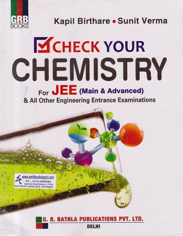 Check Your Chemistry for JEE Main and Advanced