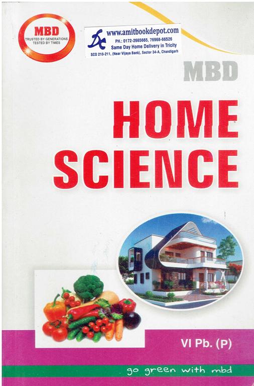 MBD Home Science for Class 6th PSEB (Punjabi Medium)