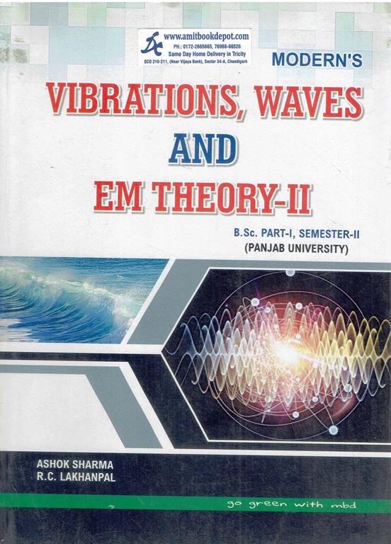 Modern Vibrations Waves and EM Theory 2 BSc 2nd Semester PU Chandigarh