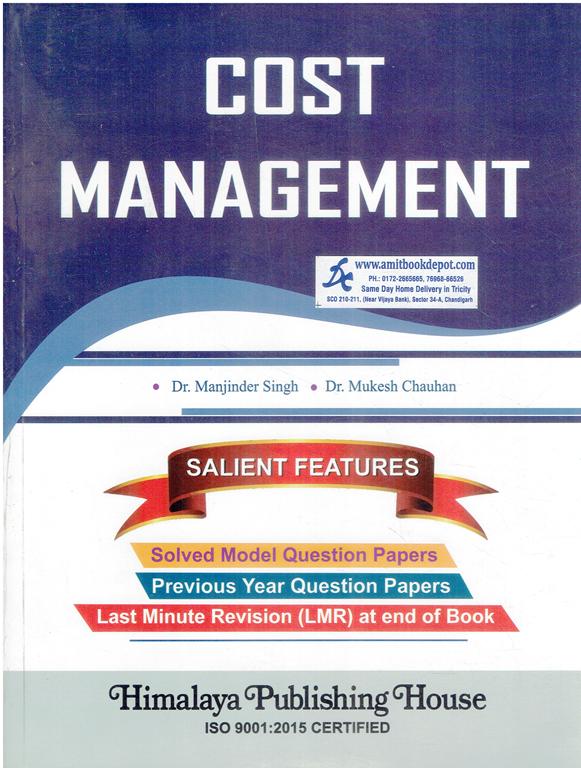 Himalaya Cost Management BCom 4th Semester PU Chandigarh