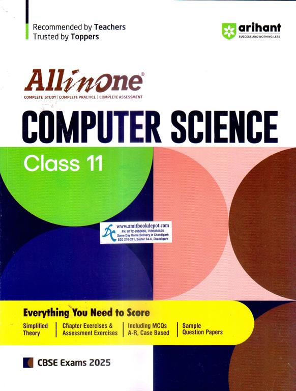 All In One Computer Science CBSE Class 11th