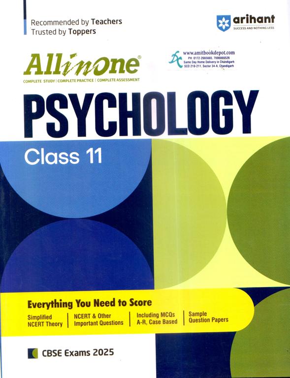 All In One Psychology CBSE Class 11th