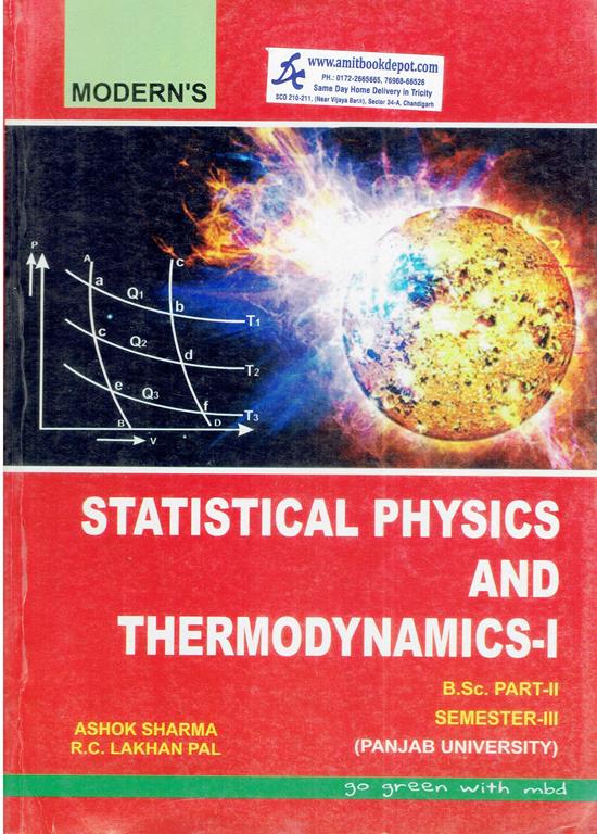 Modern Statistical Physics and Thermodynamics 1 BSc 3rd Sem PU