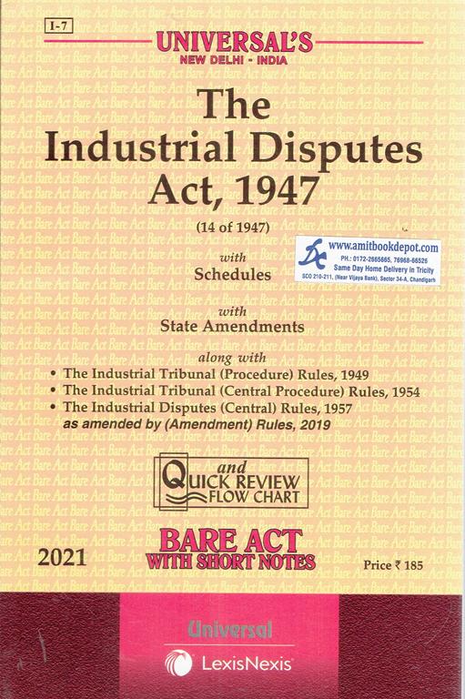 Universal Bare Act The Industrial Disputes Act 1947