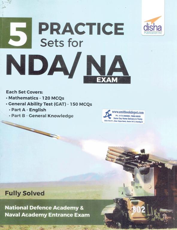 Disha 5 Practice Sets for NDA and NA Exam