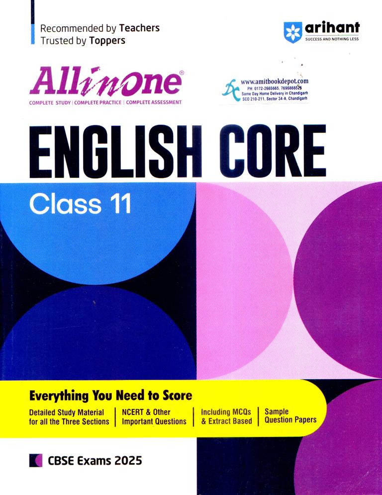 All in One English Core CBSE Class 11th