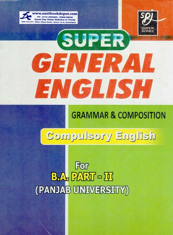 General General English Grammar and Composition BA 3rd and 4th Sem PU