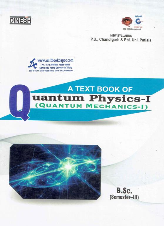 A Text Book of Quantum Physics 1 BSc 3rd Semester PU Chandigarh