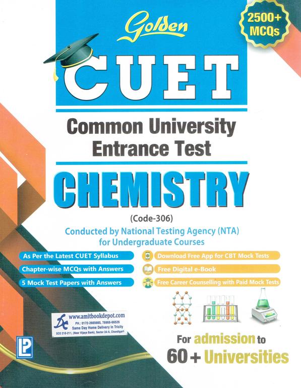 Golden CUET Chemistry for Undergraduate Courses