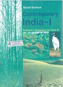 NCERT Social Science Contemporary India 1 for Class 9th