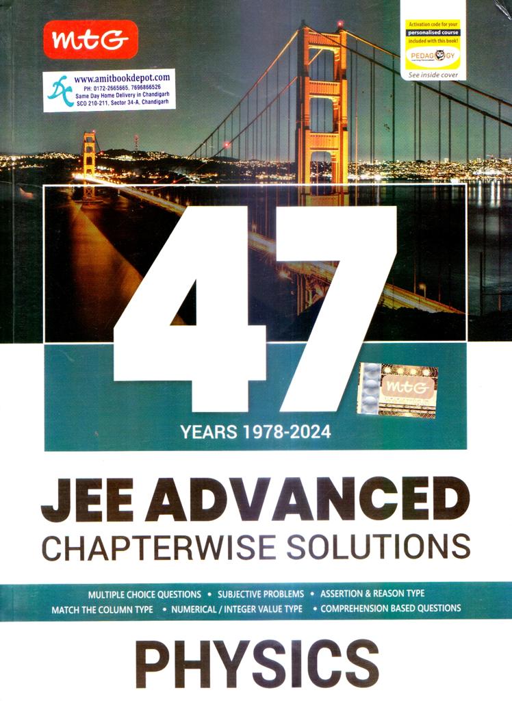 MTG 47 years Physics  (1978-2024) Jee Advanced Chapterwise Solution