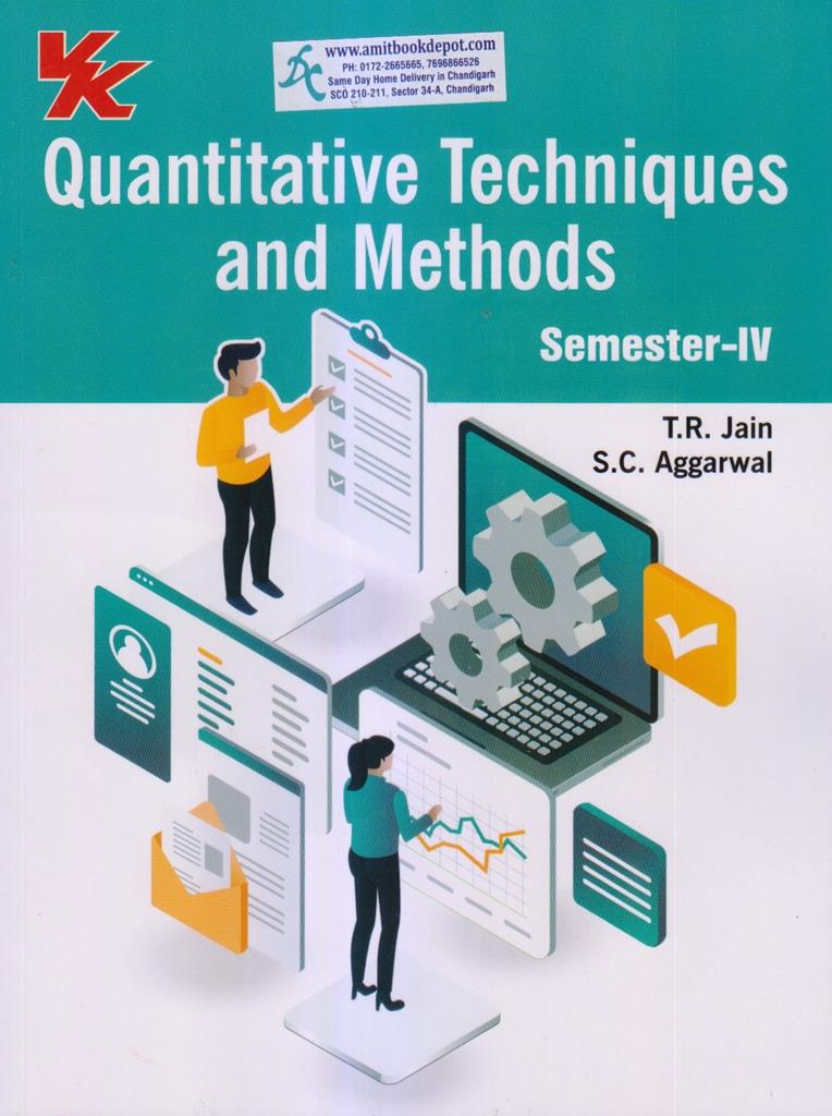 VK Quantitative Techniques and Methods BCOM 4th Semester PU Chandigarh