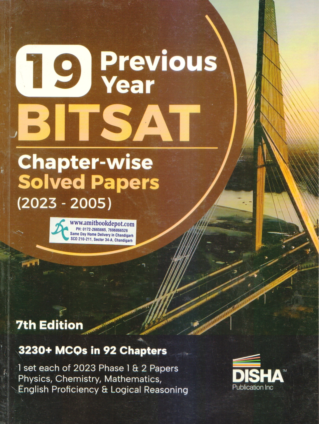 Disha BITSAT 19 Years Chapter wise Solved Papers