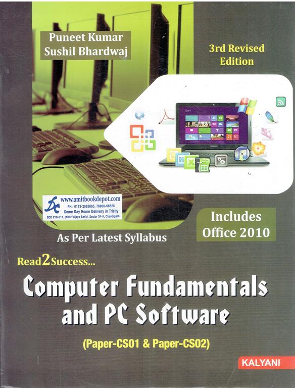 Kalyani Computer Fundamental and PC Software for BA and BSC 1st Semester PU