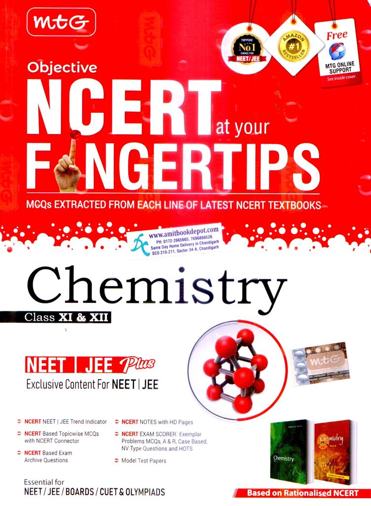 MTG Objective NCERT At Your Fingertips Chemistry