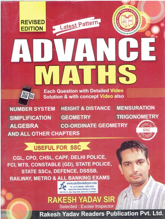 Advance Maths Each Question with Detailed (NEW)